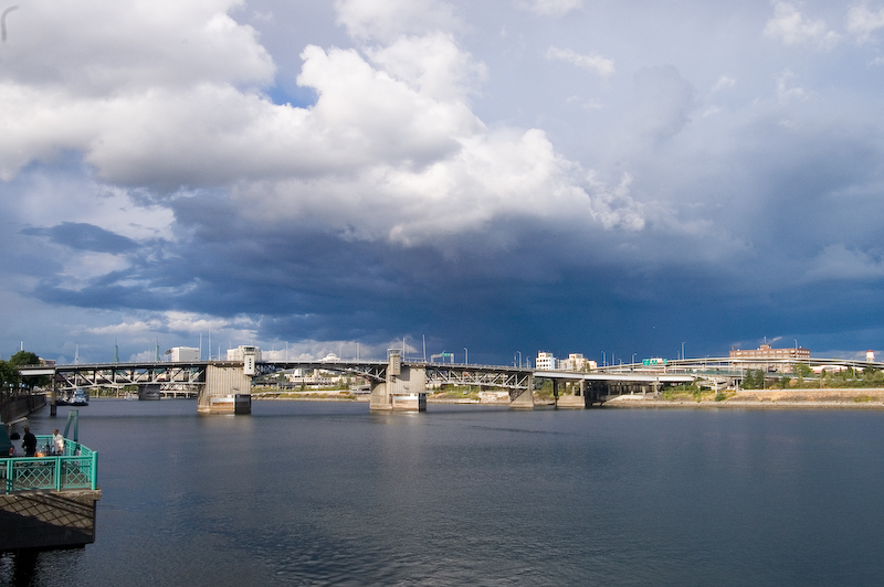 Morrison Bridge, Portland, Oregon