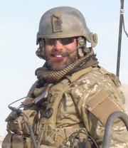 Kelly in Afghanistan