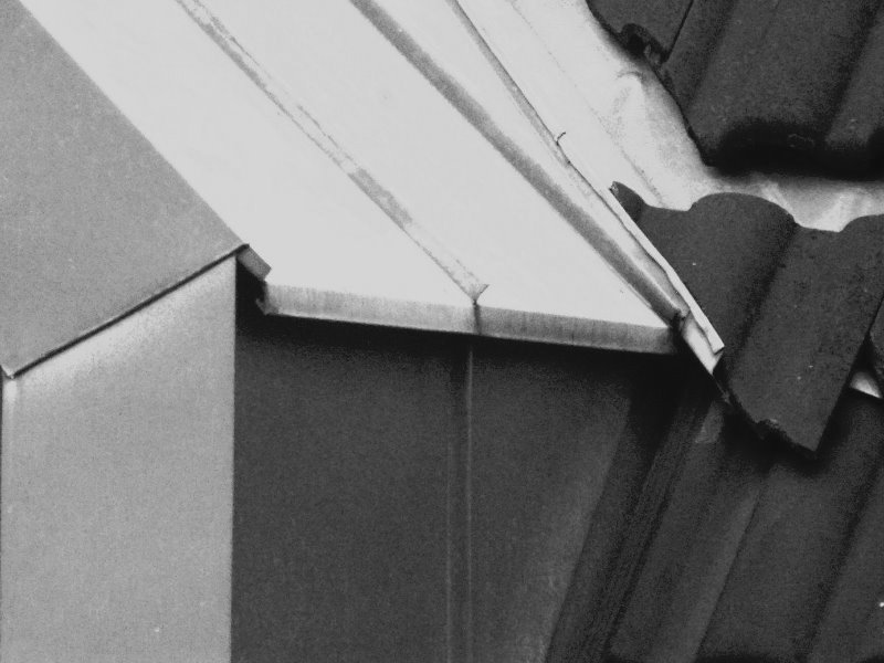 135mm Lens: UV in bw Calibrated at d11, Detail