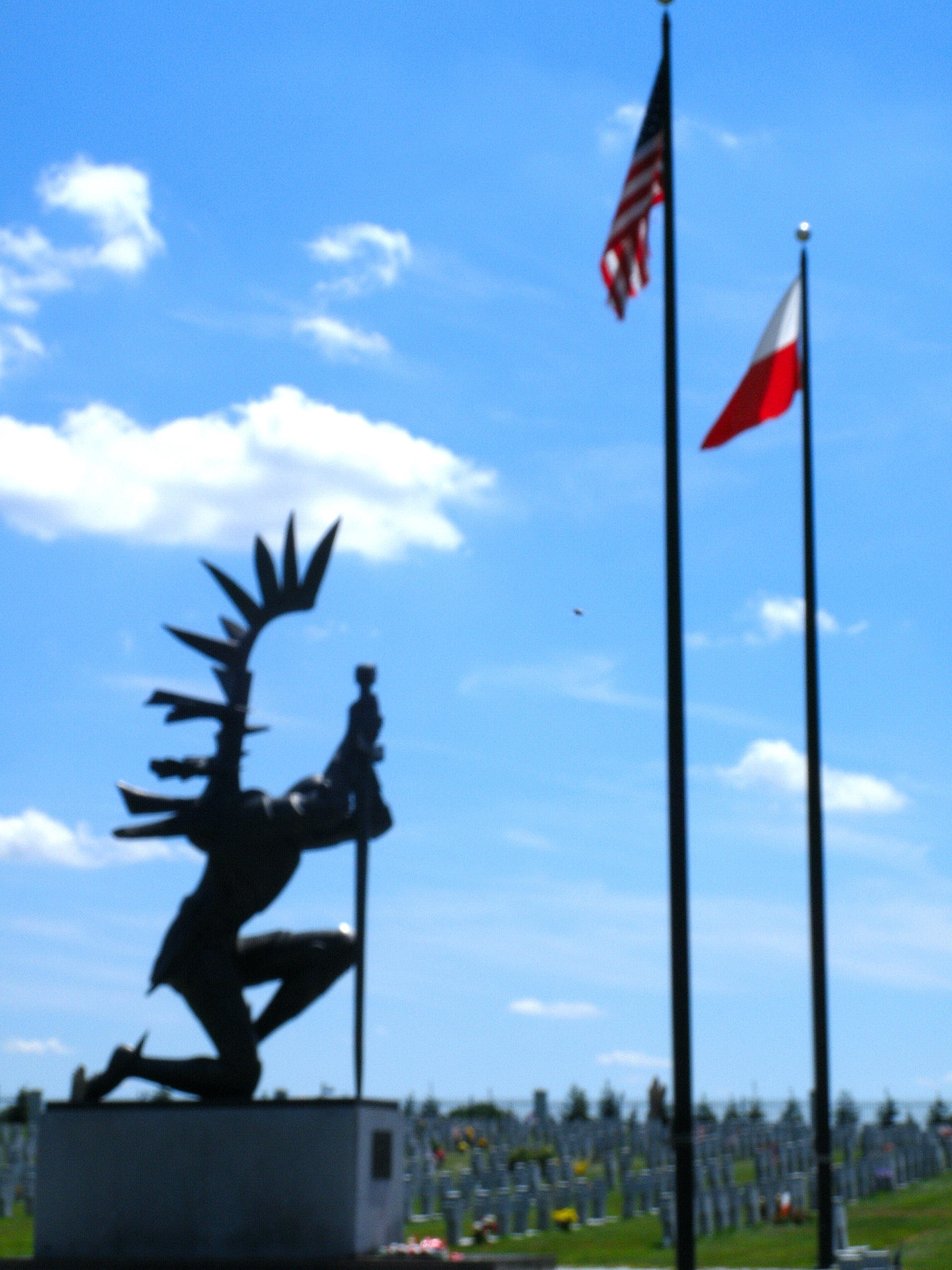 Polish Knight Monument For Dead Soldiers