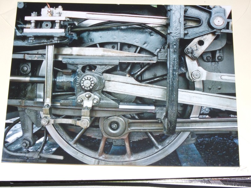 Postcard: Steam Locomotive Motion