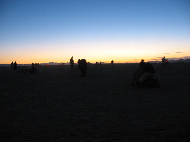wed am, end of temple shift, suns coming up