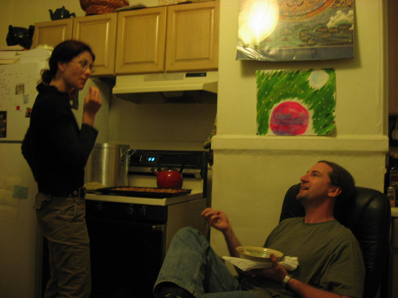 leyla & mike @ potluck