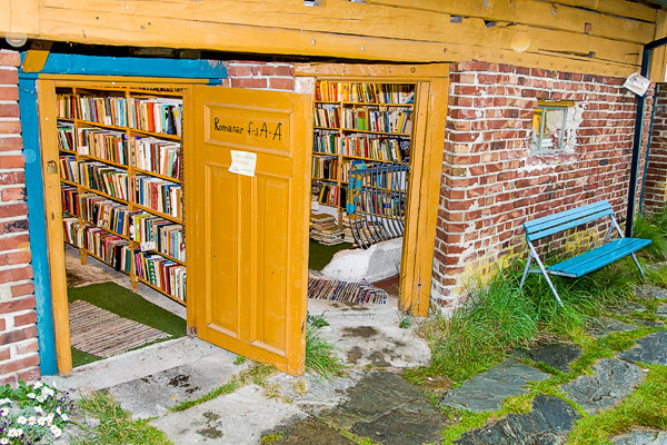 Book Town of Fjaerland (see caption)