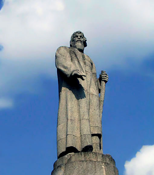 Statue in the town square