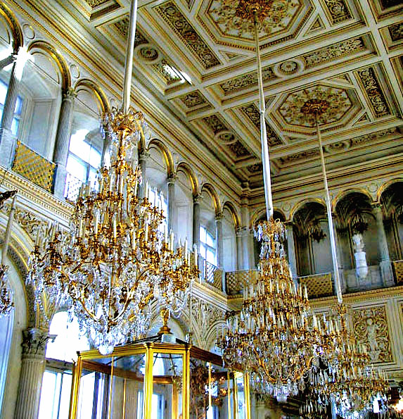 Crystal chandeliers