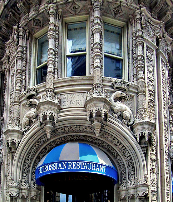 Petrossian in the Alwyn Court Building