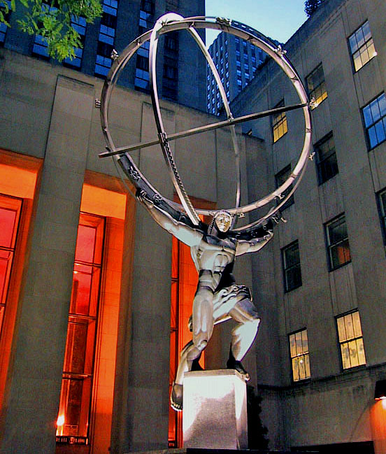 Atlas, Rockefeller Plaza