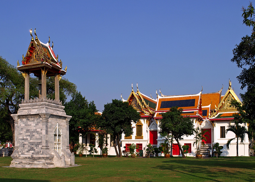 Bell tower and meeting hall