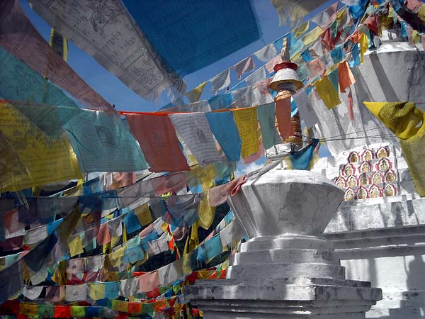 prayer flags and stupas.jpg