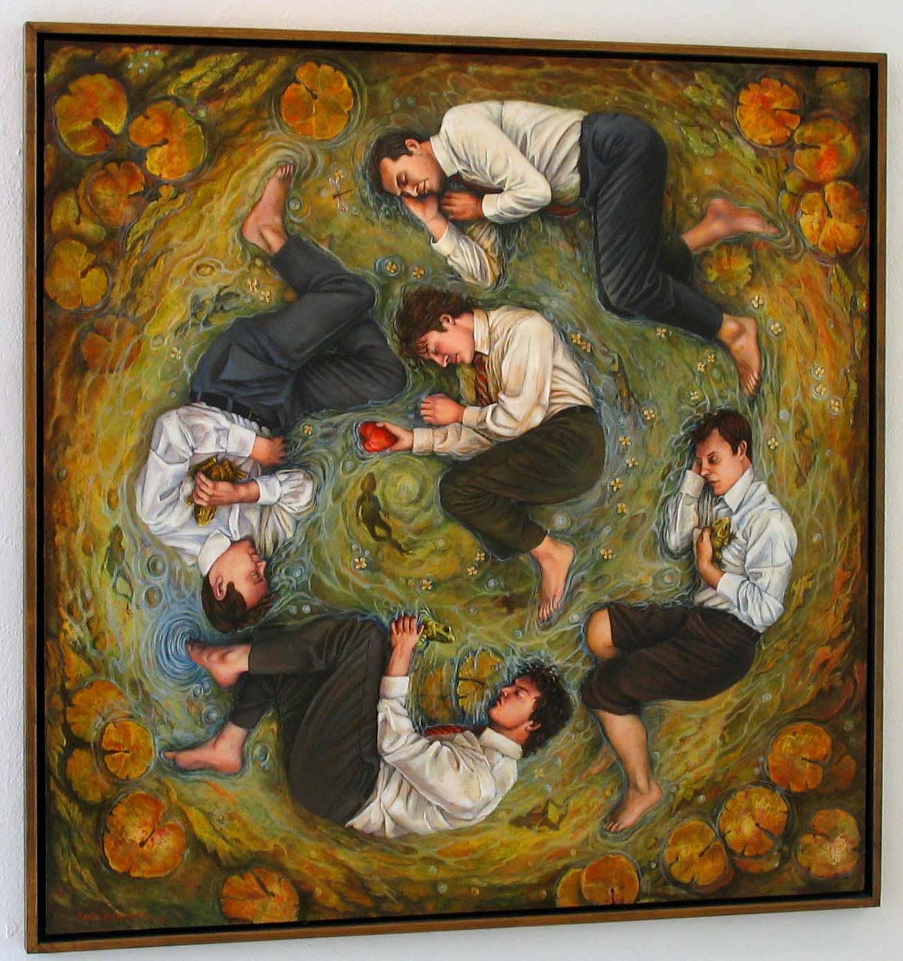 Rocio Caballero paiting, Puerto Vallarta
