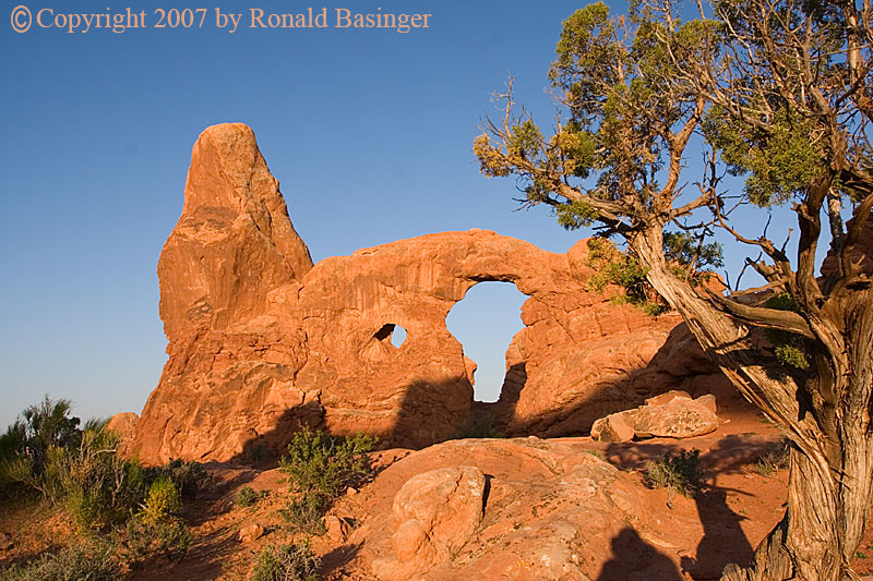 Early Morning at Turret Arch