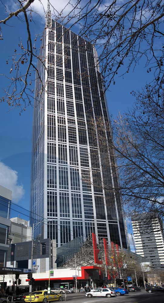 Elizabeth St Building Vertical Panorama