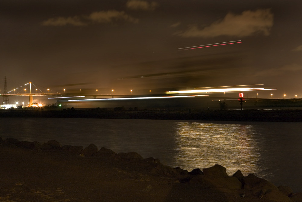 Ghost Ship passing in the night