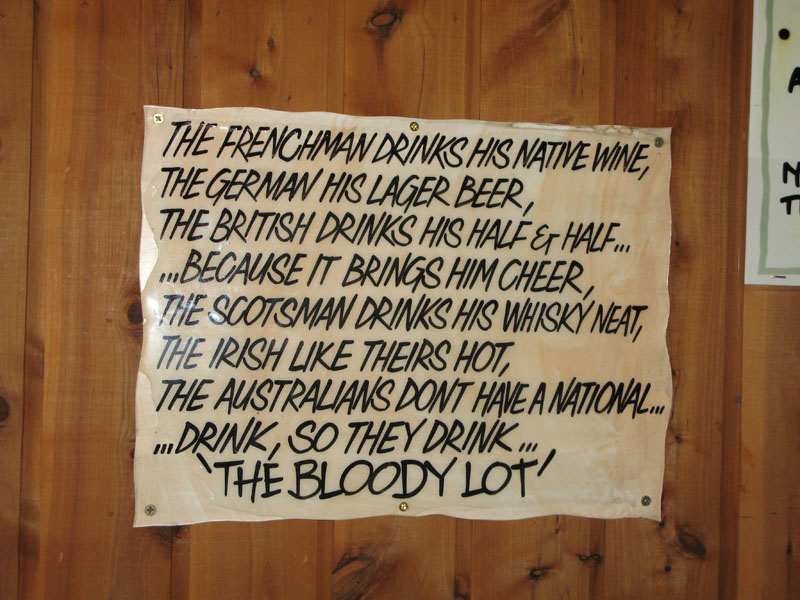 Ettamogah Pub typical sign