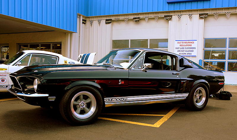 1968 Ford Mustang GT500KR Carroll Shelby Cobra<BR>Only 933 GT500KR Fastbacks were produced in 1968.