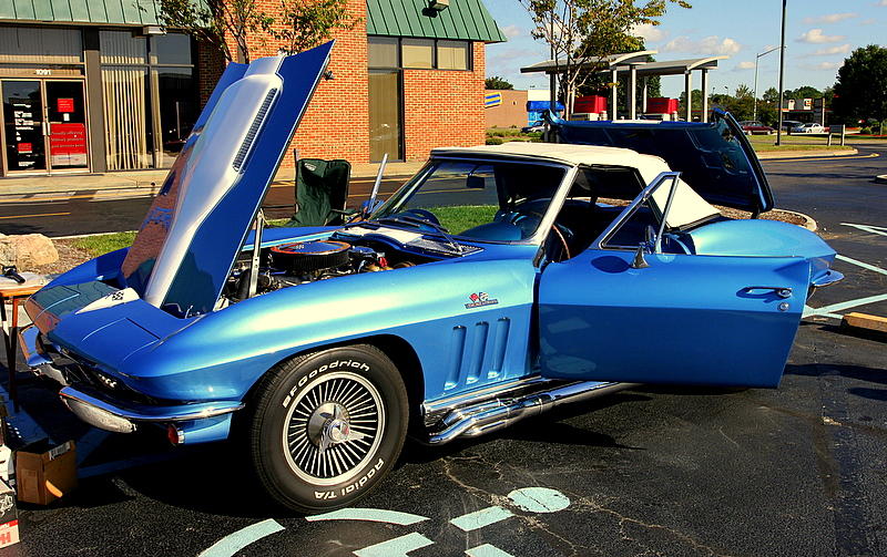 1966 Corvette with a crate 502 cu. in V-8