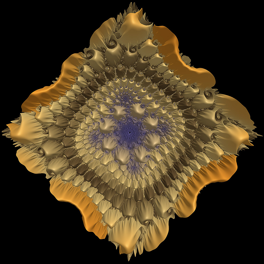 Fractal diamond 3D