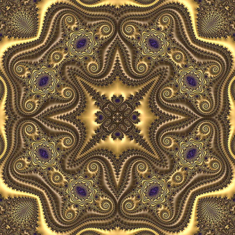 Golden Spiral kaleidoscope