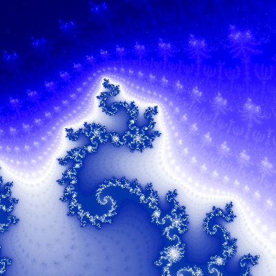 Fractal sheep dragon Julia (c-point)