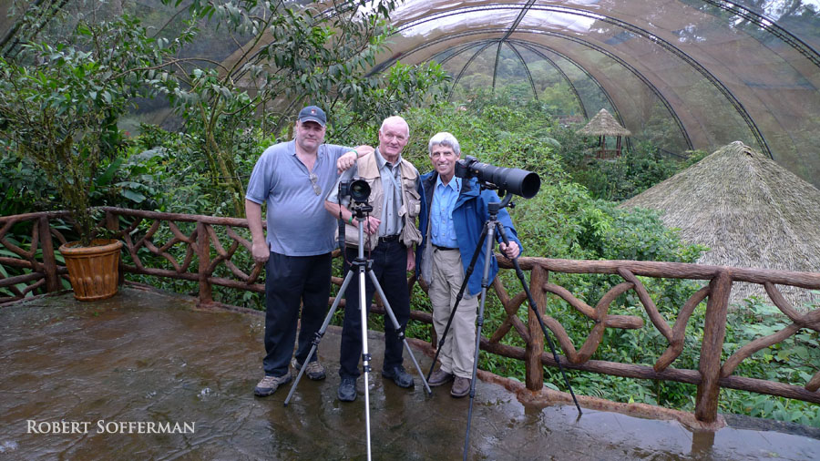 Group photo aviary