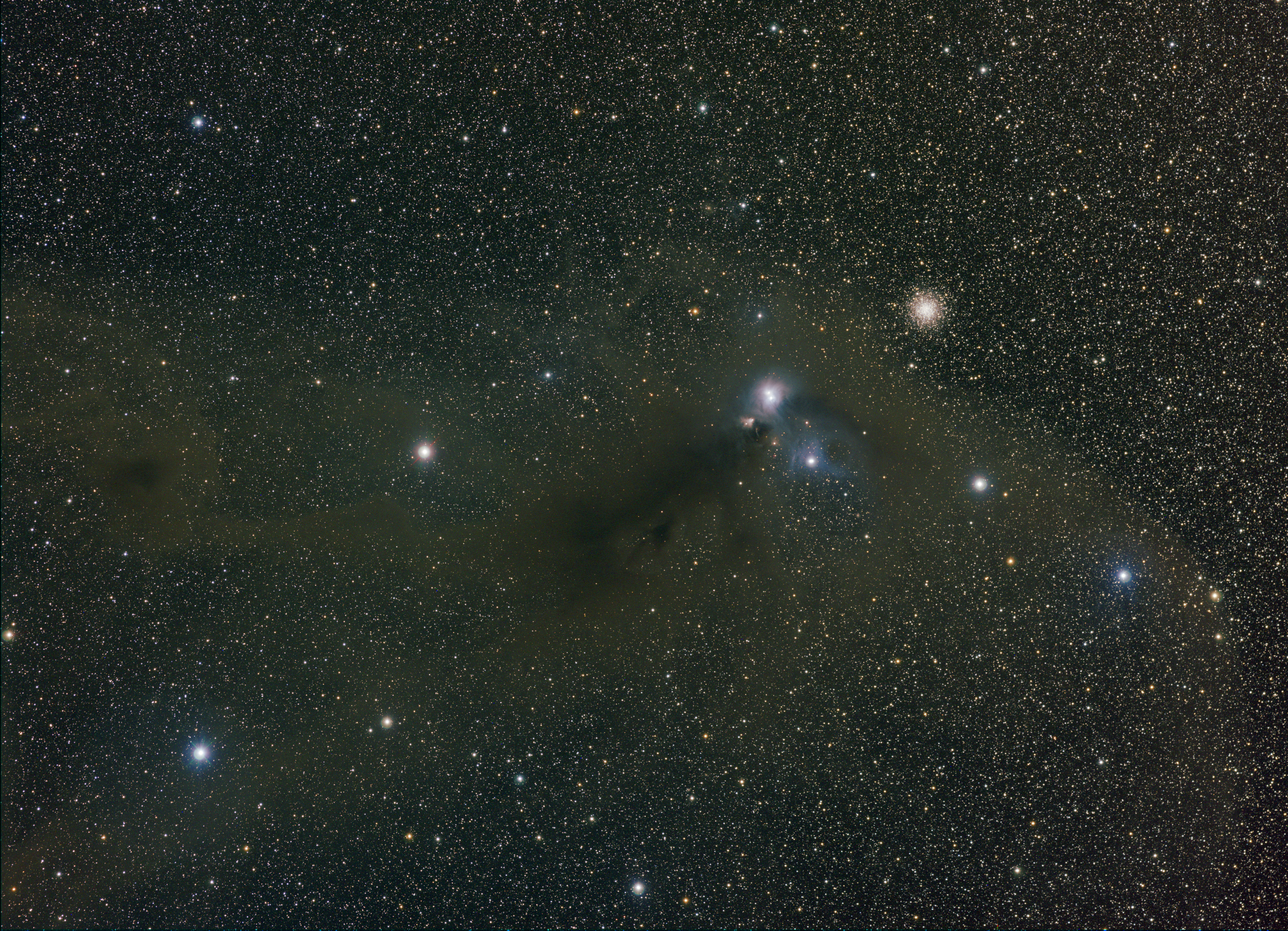 Nebulosity in Corona Australis