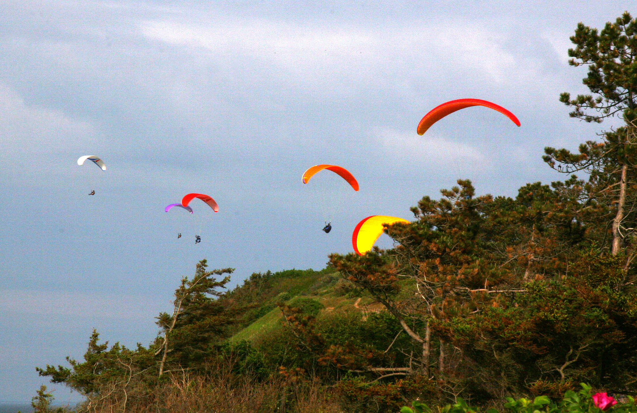 Flying in Gilleleje