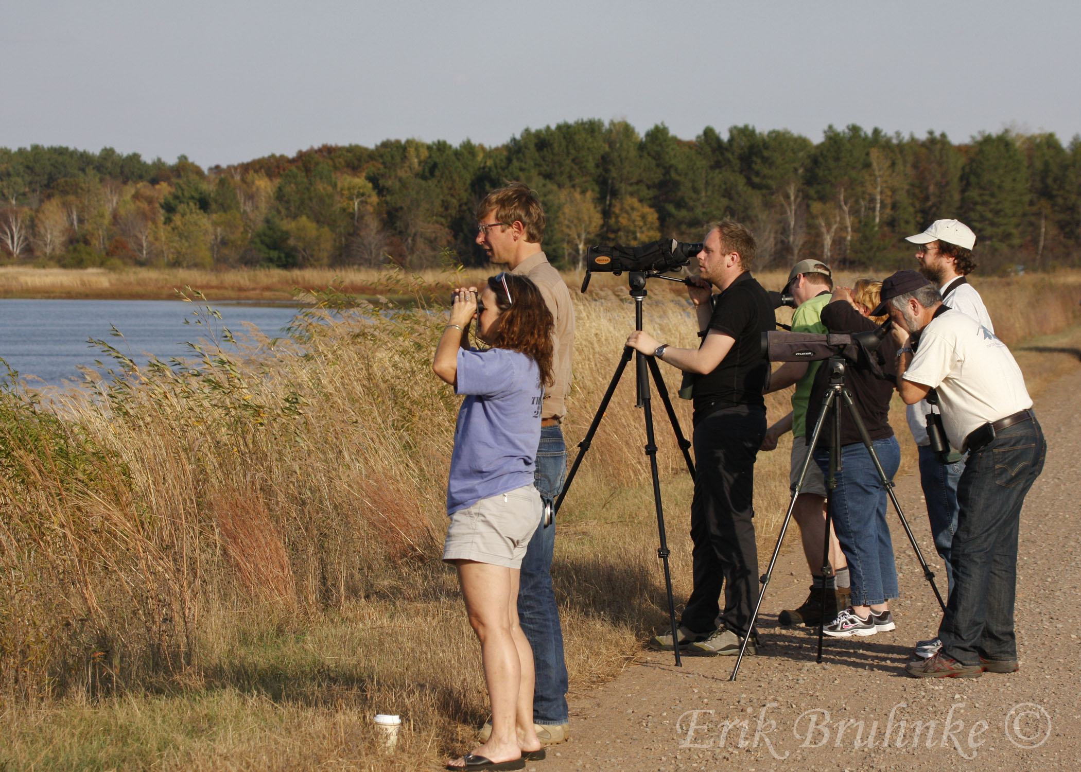 My birding group coming from around the world, to enjoy the birds and amazing views at Crex Meadows!!