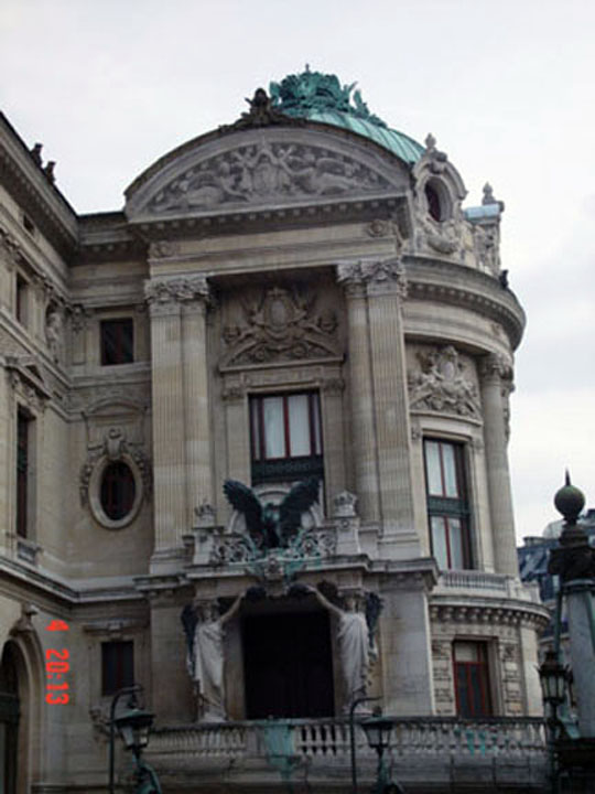 Another view of LAcademic Nationale de Musique (National Academy of Music).