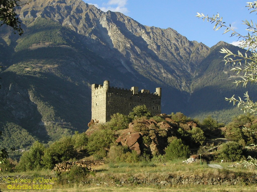 Chateau de Ussel, Aosta Valley, Italy