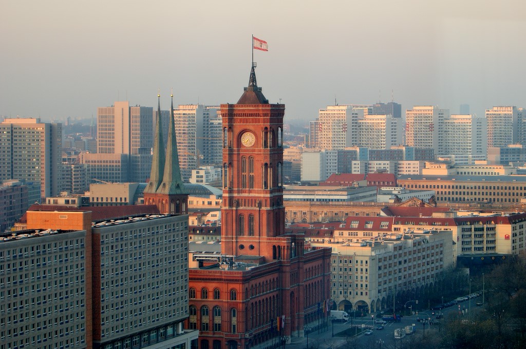 Morning view over Berlin