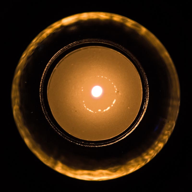 Tea Light - From The Top