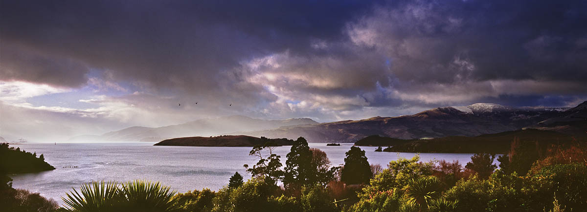 Stormy skies, Lyttelton Harbour, Canterbury, New Zealand