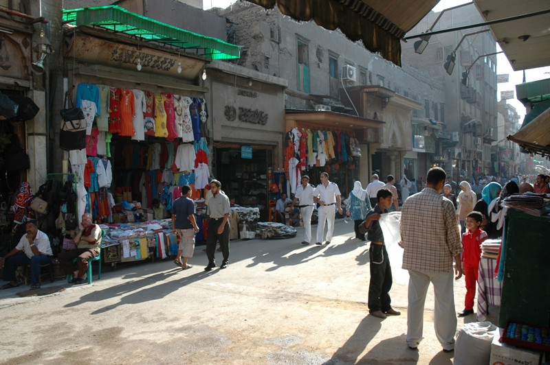 Eftermiddag i bazaren, Cairo