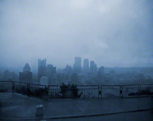 Pittsburgh through the window