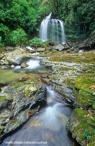 Cachoeira dos 7 reis, vertical, PETAR-SP