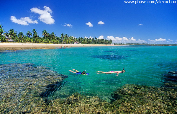 Piscinas naturais de Taips de Fora, Pennsula de Mara, Bahia