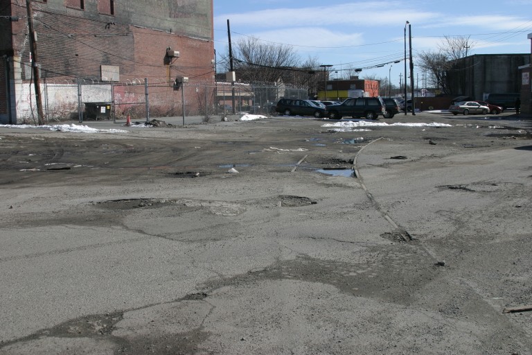 tracks from the old M&L line