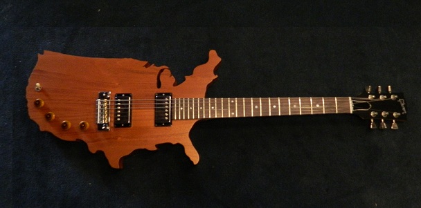 Gibson USA Map guitar