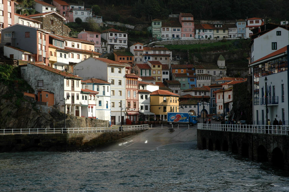 Cudillero from the port