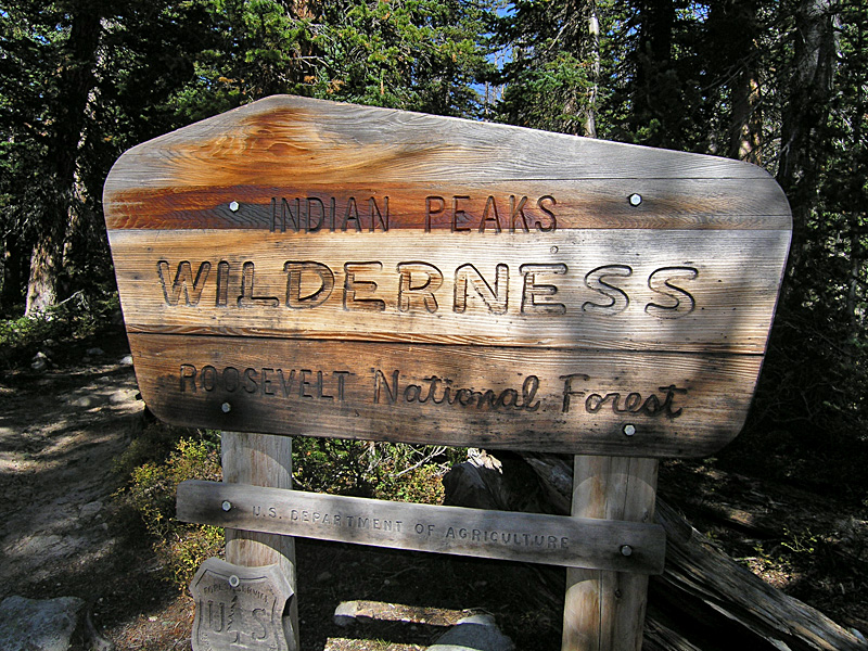 Wilderness Sign