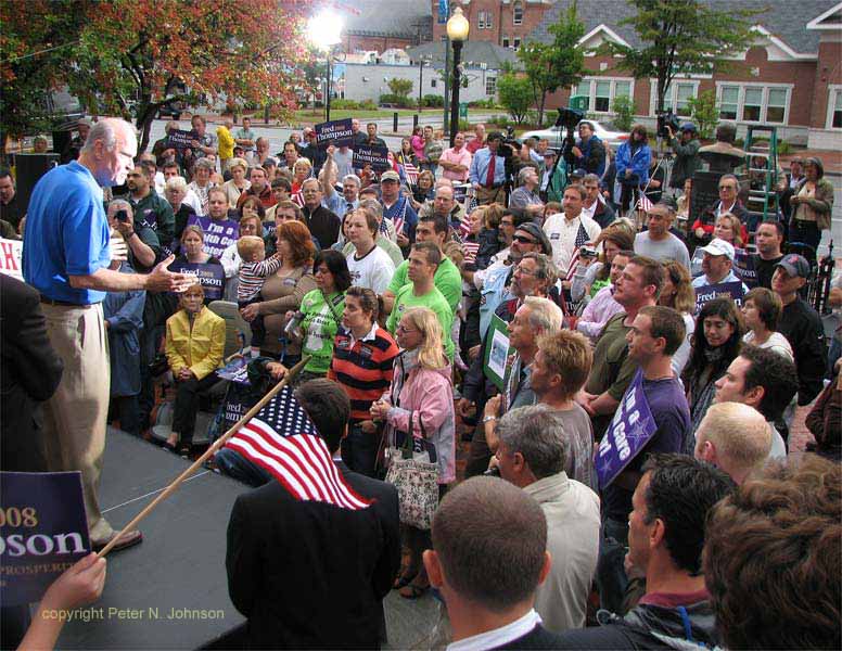 The other side of the crowd