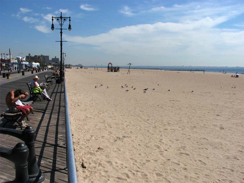 Coney Island Beach looking East