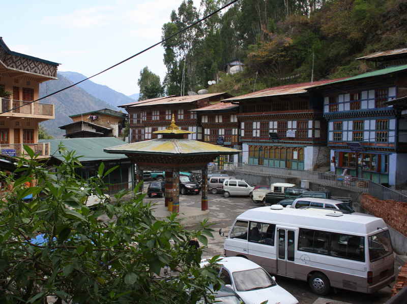 Trashigang town centre, Bhutan