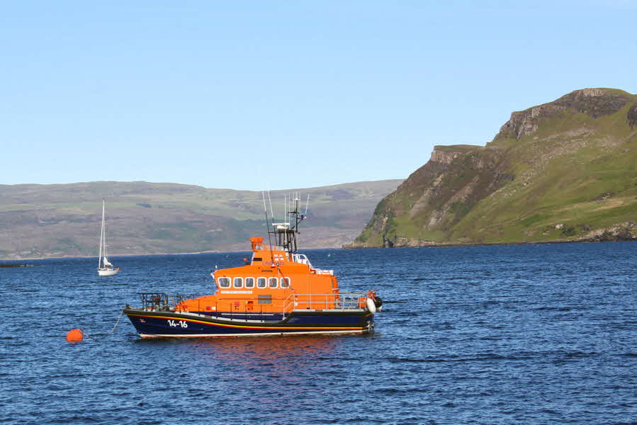 Portree lifeboat, Skye
