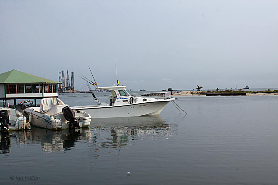 The harbour area, Port Gentil, Gabon