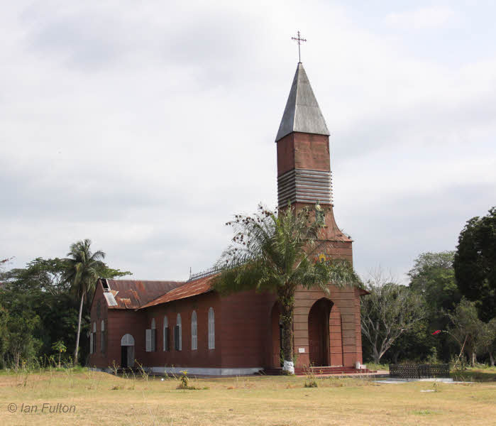 Mission Sainte Anne church, Odimba, Gabon