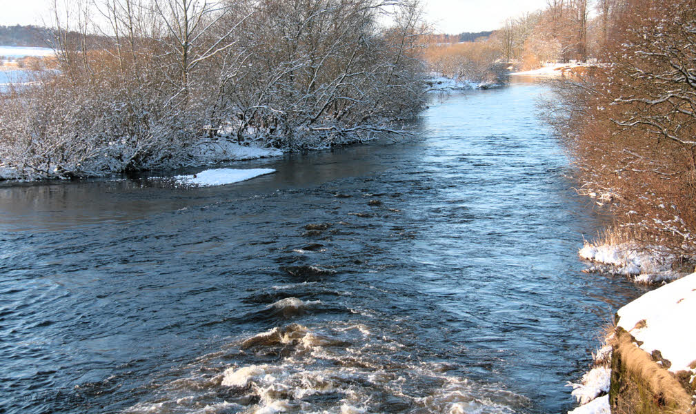 River Clyde at Carbarns, Motherwell