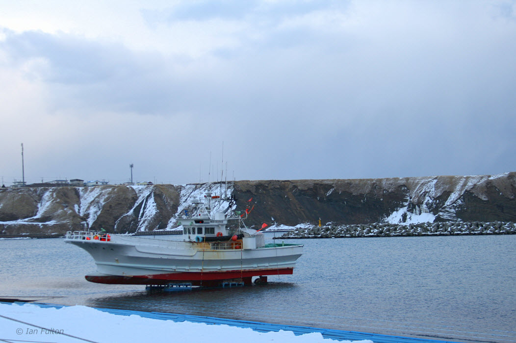 Ochiishi harbour, Hokkaido, Japan