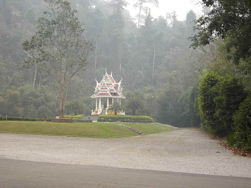 Shrine near the temples at Chiang Dao